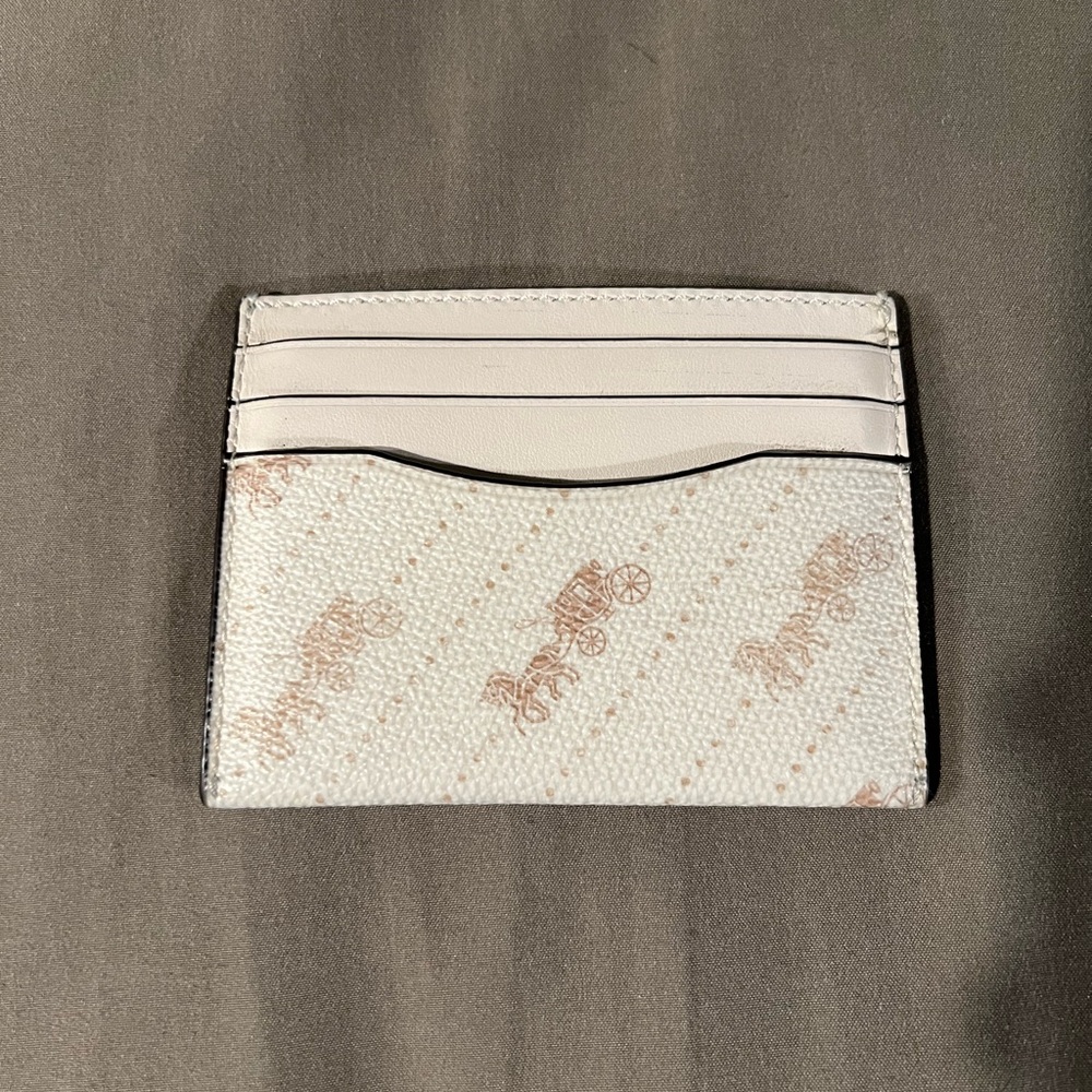 Coach card holder